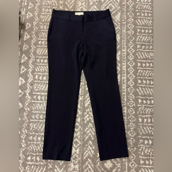 Michael Kors Women's Navy Dress Pants with pockets size 8 (M114) - Picture 1 of 8